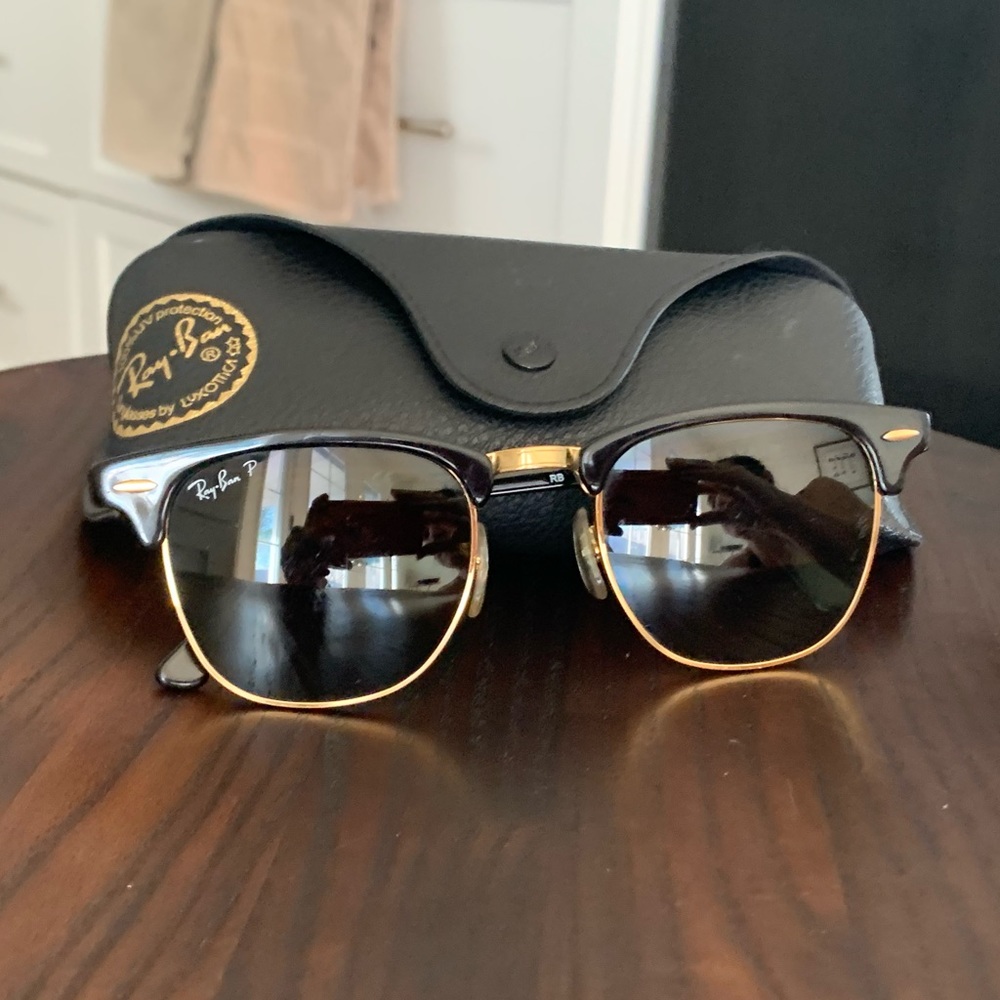 Ray-Ban polarized Clubmaster Classic - bla…